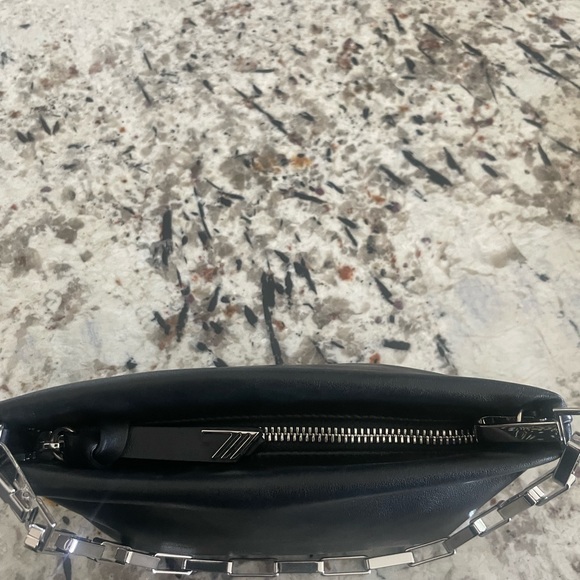 The Attico Mini Wynona Chain Leather Clutch - Picture 13 of 13